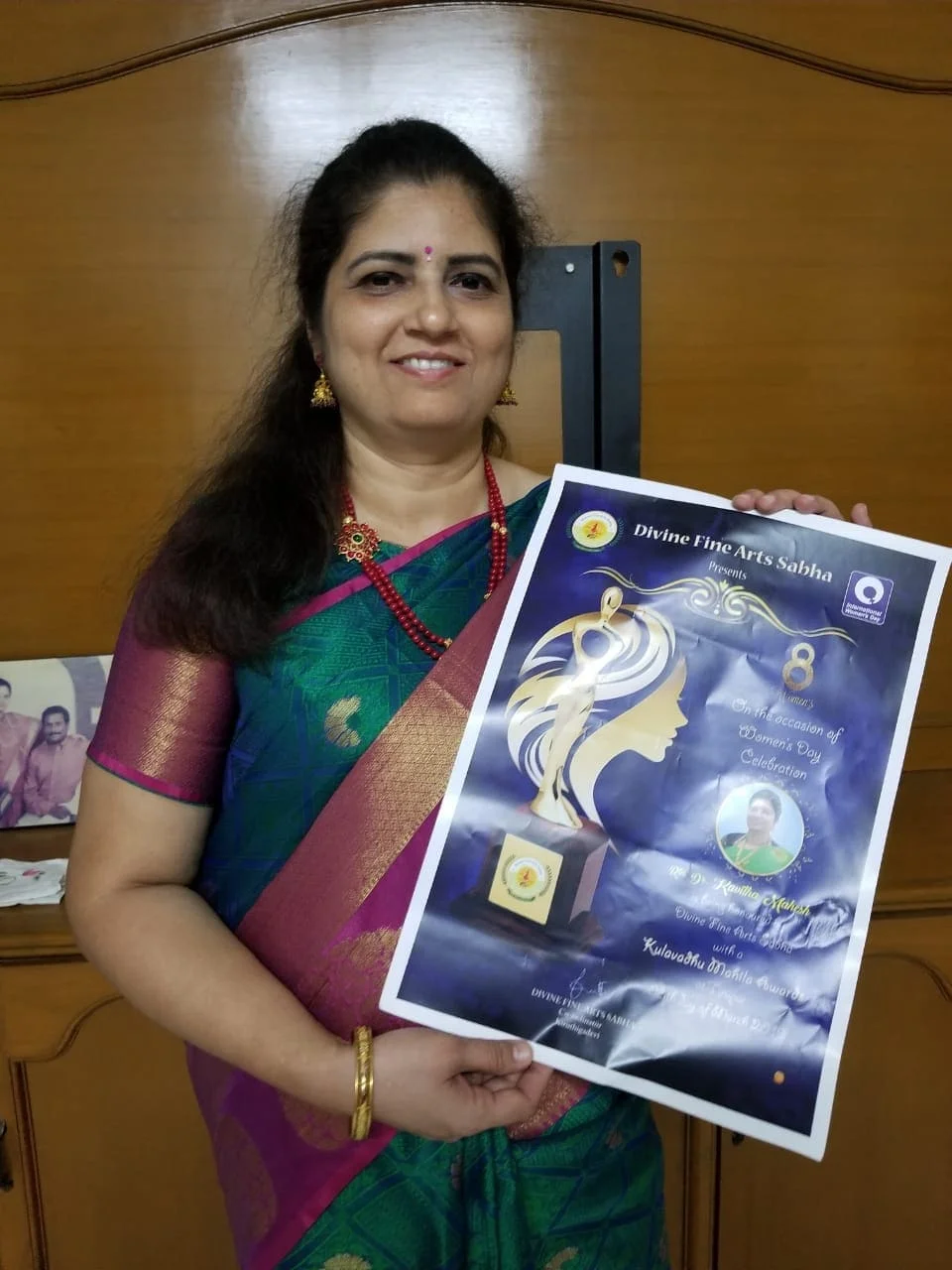 Kavitha Mahesh Kavithas Dental Enclave Tirupur award 3