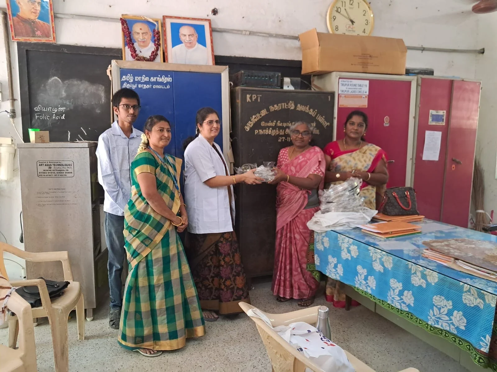 kavithas dental enclave tirupur government school dental camp 4